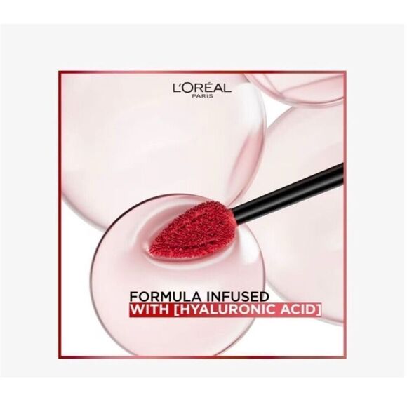 New L'Oréal Lipstick Red 420 Le Rouge Paris Infalible Matte Resistance 2 Lipstic - Picture 2 of 9